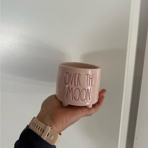 Rae Dunn pink planter